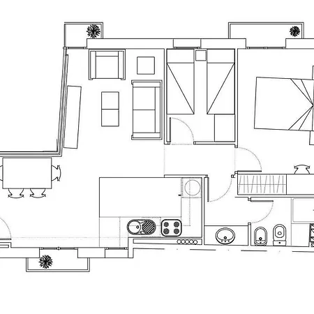 アパート インサイド エスパルテリア バルセロナ