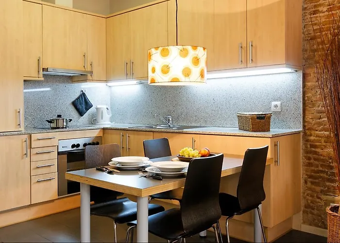 Inside Esparteria Apartment Barcelona